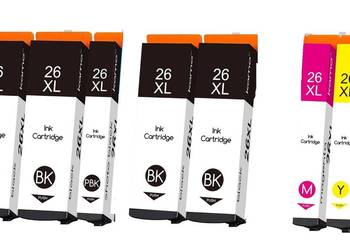 7x TUSZ 26XL Epson T2621 XL XP510 XP600 XP605 XP610