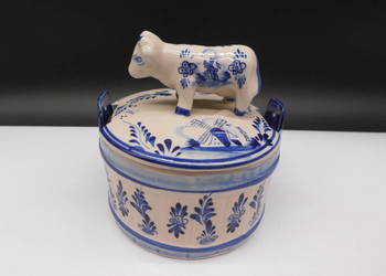 Unikalna Maselniczka Delft Blue – Vintage z Holandii