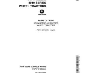 John Deere 4000, 4005, 4010, 4020, 4025, 4030, 4040 katalog