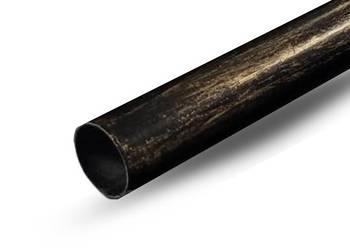 Stalowa Rurka Ciemne Złoto Fi 25 / 1,5 - 220cm