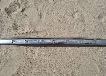 Listwa chromowana CHROM klapy Peugeot 407 SW