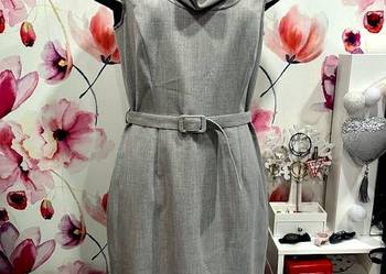 calvin klein sukienka biurowa koktajlowa elegancka roz.34