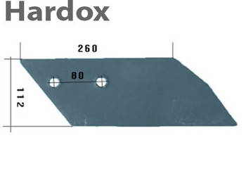 Dłuto 100hektarów HARDOX 41663/L części do pługa LANDSBERG