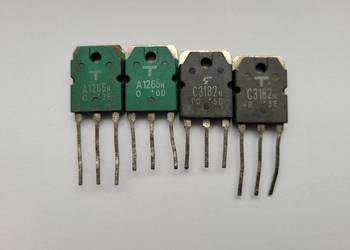 Tranzystory 2SA1265N 2SC3182N Toshiba