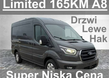 Ford Transit Limited 165KM Automat Drzwi Lewe Hak Niska Cena !!