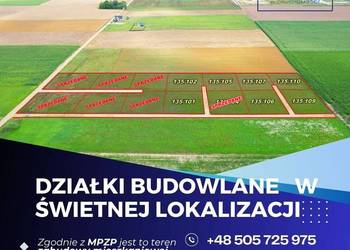 Działki budowlane z MPZP w świetnej lokalizacji