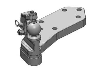 Zestaw zaczepowy K50® lewy z urządzeniem przytrzymującym dla 60-65 mm 0052…