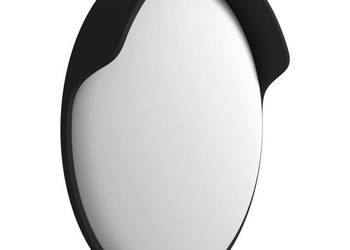 vidaXL Lustro zewnętrzne wypukłe drogowe czarne(SKU:153079)