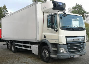 DAF CF 370 Chłodnia 3 Osiowa Winda Manual Niski Przebieg! Salon Polska! Je…