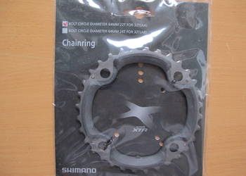 Zębatka Shimano XTR FC-M970/32T(AA) konf.44-32-22- Oryginał