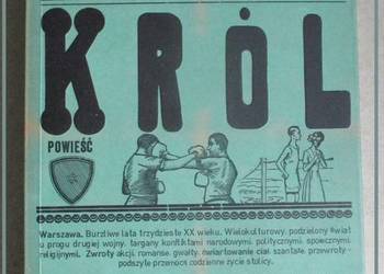 KRÓL - Sz.Twardoch / proza / powieść / Lem / Prus / Potocki
