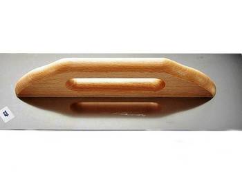 PACA NIERDZEWNA GŁADKA 380mm rączka drewniana