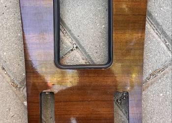 Panel środkowy drewniany Mercedes W126 SE SEL SEC