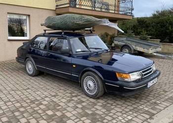 Saab 900, krokodyl, bardzo ładny youngtimer