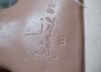 lalka sygnowana porcelanowa sygnowana braki paluszki zobacz