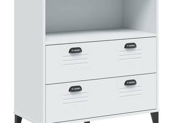Szafka VIKEN biała 80x40x90 cm materiał drewnopochodny WM-374944
