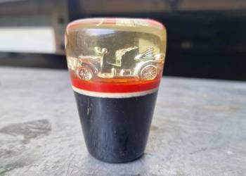 Gałka zmiany biegów z samochodem PRL