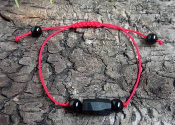 Bransoletka ochronna czarny turmalin