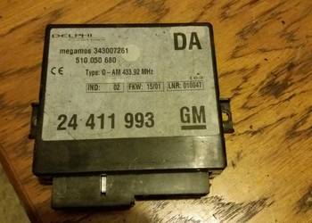 Opel Vectra B Moduł / Sterownik komfortu 24411993