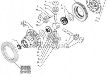 New Holland T6070 Wspornik 5185931