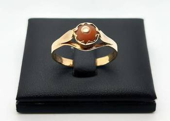 Złoty pierścionek pr 585 2,90g (Rozmiar 22)