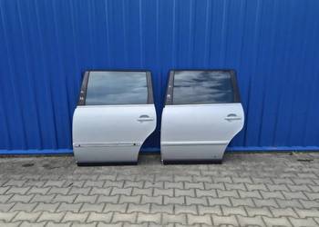 DRZWI TYŁ LEWY LEWE VW PASSAT B5 FL KOMBI LA7W SREBRNE