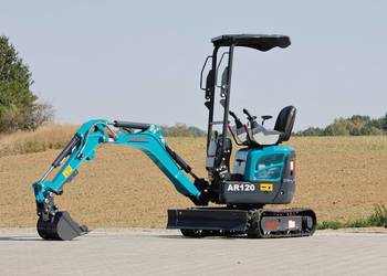 Minikoparka SCHMIDT AR120 2026 KUBOTA 1,2t. 3 łyżki, 2 biegi