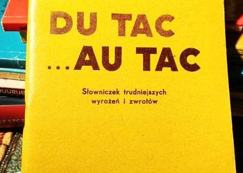Du tac au tac francuskie książki księgarnie Warszawa Praga
