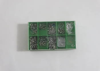 MEGA ZESTAW Piercing: 60+ kolczyków do nosa + Labrety, BCR, Podkowy