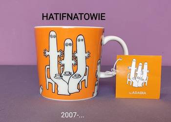 Muminki KUBEK Moomin Arabia Finland - HATIFNATOWIE - naklejka i zawieszka