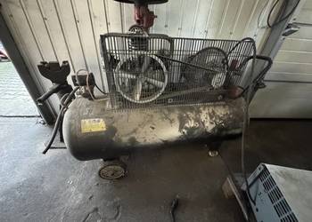 Kompresor / Sprężarka powietrza 200L – warsztatowa, paskowa