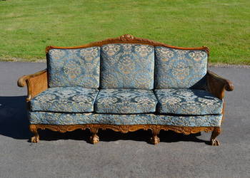 Sofa trzyosobowa w stylu Chippendale nr 198 FiaF