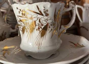 Filiżanka Carl Tielsch Altwasser.  Kłosy. Syg.  z 1875-1935 r.