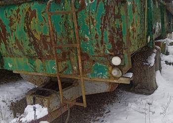 Przyczepa wywrotka,skorupa jednoosiowa