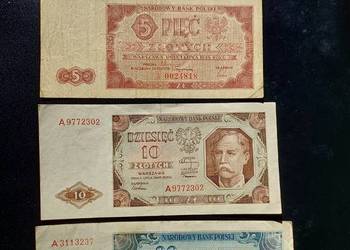 Banknoty prl 1948 r  seria A