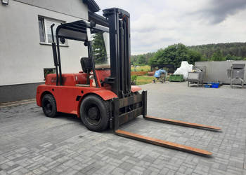 Wózek widłowy FIAT OM DI 60 ( udźwig 6 ton / 4 m ) długie widły