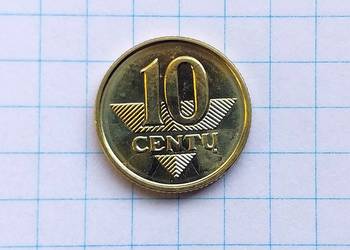 10 CENTÓW ( 10 CENTU ) 2008 ROK - LITWA