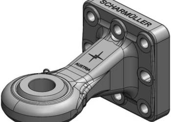 Ucho zaczepu, z kołnierzem przykręcane 50 mm 006541710A02