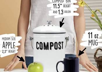 Pojemnik na kompost 5 L.