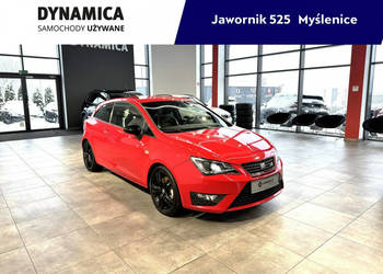 Seat Ibiza SC Cupra 1.8TSI 192KM M6 2016 r., salon PL, Navi, FullLink, 87t…