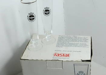 Vintage Szklanki do Piwa Warsteiner Rastal 0,3L – Zestaw 12 szt. w Kartonie