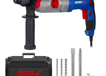 Młotowiertarka SDS+ DEDRA DED7852 1050W, 0-980r/min, 3 funkcje, walizka