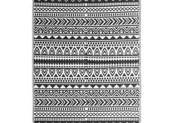 Dywan zewnętrzny czarny 190x290 cm PP WM-316924