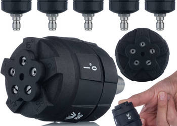 Dysza 6w1 na Szybkozłączkę 1/4" | do Myjek Ciśnieniowych