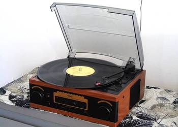 Gramofon Treton igła radio wzmacniacz głośniki sprawny. DOSTAWA