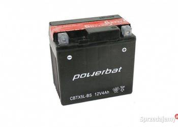 Akumulator Motocyklowy Powerbat 4Ah CBTX5L-BS YTX5L-BS