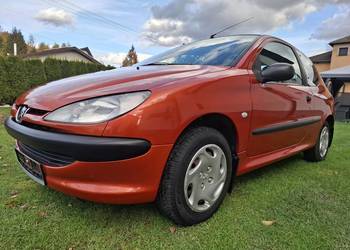 Peugeot 206 1.1 44KW JAK NOWY idealny bez rdzy