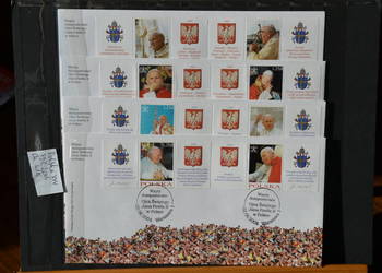 Znaczki. Papież Jan Paweł II Polska XXX FDC Ks Chrostowski 415 Fi 3959-3966