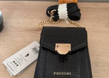 Torebka puccini na pasku na telefon plus gratis miód lipowy