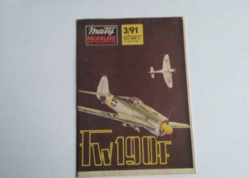 Mały Modelarz nr 3/1991, Samolot myśliwski FW 190 F (nr 1)